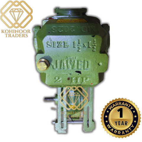 Jawed Jumbo Bearing Pump 3 HP PUMP Size 1.25x1.25 (Double Belt) (For Suction Of In-Line Water)