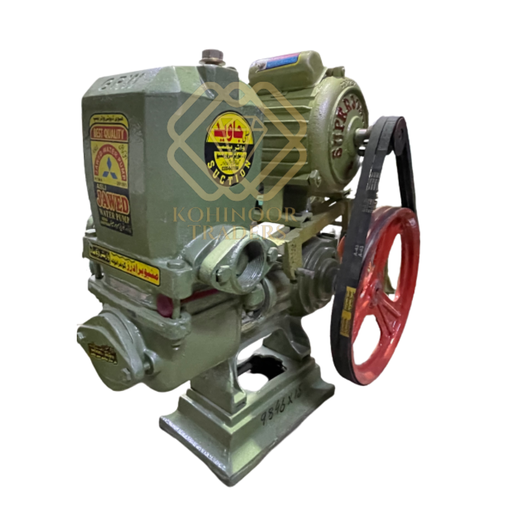 Jawed Jumbo Pump 2 HP And Motor 1 HP water pump  (Double Belt) (FOR IN-LINE WATER SUCTION)